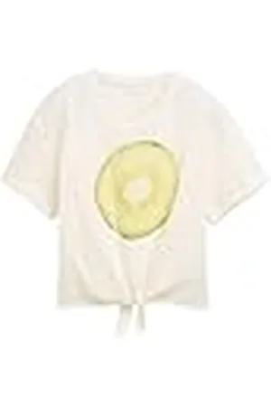 TOM TAILOR 1046383 Camiseta, 12906-Lana de Color Blanco, 164 para Niñas