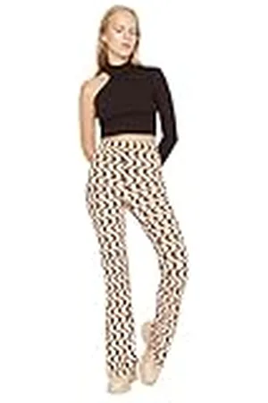 Trendyol Pantalones Rectos, , L para Mujer