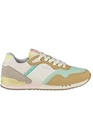 Pepe Jeans London Urban G, Zapatillas para Niñas, Marrón (Sand Beige), 5.5
