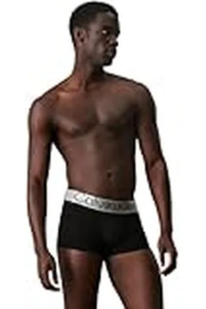 Calvin Klein Pack de 3 Calzoncillos para Hombre Bóxer de Tiro Bajo Elásticos, , XS
