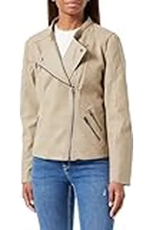 ONLY Onlava Biker Otw Noos de Piel sintética Chaqueta, , 34 para Mujer