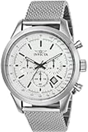 Invicta Speedway 25222 Reloj para Hombre - Impermeable - Analógico - Movimiento Cuarzo - Acero Inoxidable con Esfera Blanco - 45mm