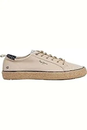 Pepe Jeans Port Basic Tenis para Hombre, Marrón (Beige Claro), 6