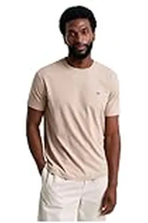 GANT Reg Shield SS T-Shirt Camiseta, , M Hombres