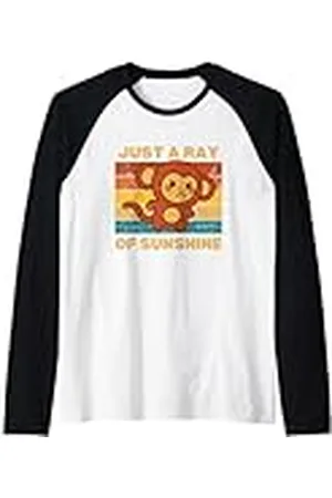 Original Cheddar Solo Un Rayo De Sol Mono Camiseta Manga Raglan