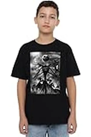 The Nightmare Before Christmas Jack Skellington Rain Unisex Kids T Shirt Camiseta, , 7-8 años para Niños