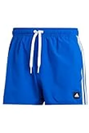 adidas 3-Stripes CLX Very-Short-Length Swim Shorts Bañador bóxer, Hombre, Multicolor (Royal Blue/White), XS