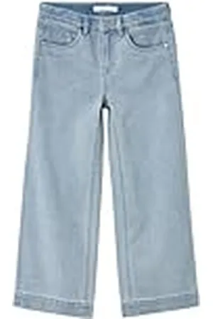 NAME IT NKFROSE HW Wide Jeans 1356-ON Noos, , 140 para Niñas