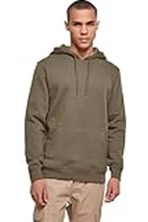 Build Your Brand Orgánica Sudadera con Capucha, , XL para Hombre