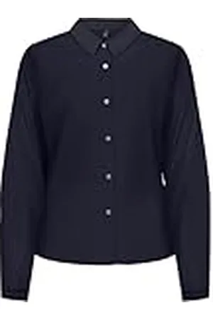 ONLY Onlnova Life Elite L/S Maya-Camiseta sólida Blusas, , L para Mujer