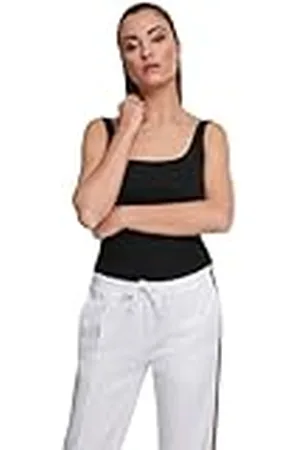 Urban classics Ladies Wide Neck Top, Camiseta Deportiva De Tirantes Mujer, , S