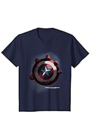 Marvel Niños Captain America Red Hulk Grabbing Shield Camiseta