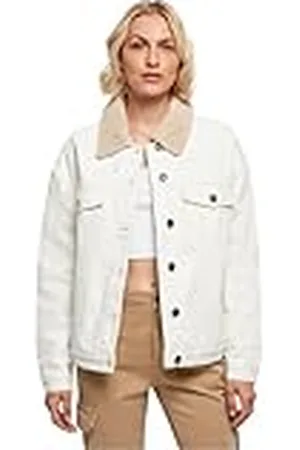 Urban classics Chaqueta Vaquera de Mujer de Gran tamaño, , L