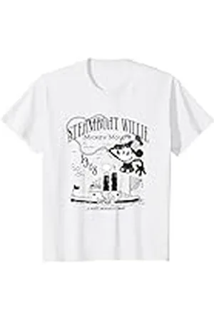 Disney Niños Mickey Mouse Steamboat Willie Camiseta