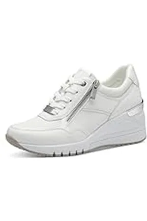 Marco Tozzi Damen, Sneaker, Feel ME Fußbett,Wechselfußbett, weiches Innenfutter, 2-23743-42, Zapatillas Mujer, Color , 42 EU