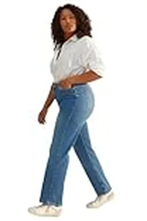 Trendyol Tbbaw24cj00045 Jeans de Talla Grande, , 72 Mujer