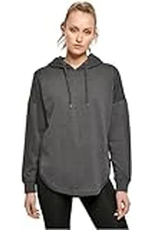Build Your Brand Ladies Oversized Hoody Sudadera con Capucha, Mujer, , XL