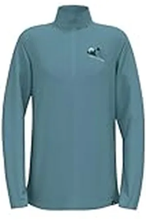 Odlo Berra Kids Graphic I Midlayer - Sudadera de Forro Polar Unisex para niños y niñas, con Cierre de Cremallera
