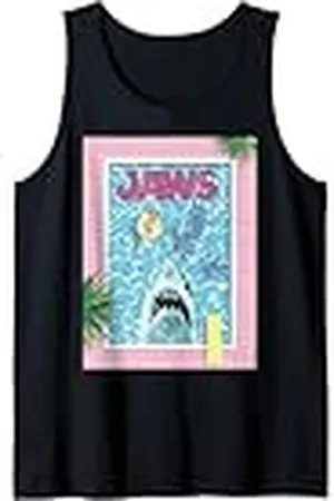 Jaws 50th Anniversary Poster Pool Front & Back Camiseta sin Mangas
