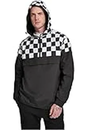 Urban classics Check Pull Over Jacket, Chaqueta para Hombre, , Small
