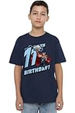 Thor Birthday 11 Unisex Kids T Shirt Camiseta, , 12-13 años para Niños