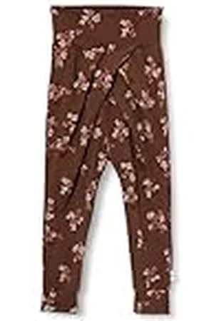 Müsli By Green Cotton Flora Pants Baby, Calzoncillos Niñas bebés, Bark/Cabernet/Nightingale