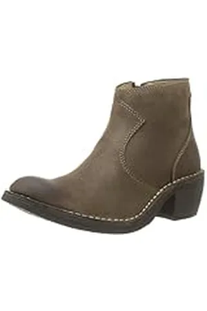 Fly London Flot, Botines tacón, marrón-Marron (Dk Brown), 38
