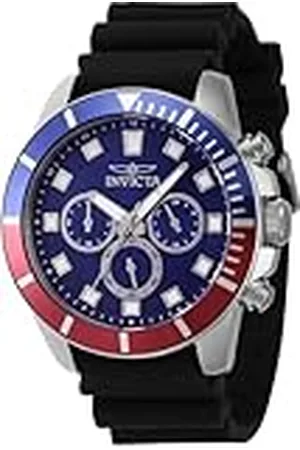 Invicta Reloj Analógico para Hombres de Cuarzo con Correa en Silicona 46080