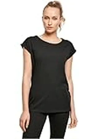 Build Your Brand By138-ladies Organic Extended Shoulder tee Camiseta, , XXL para Mujer