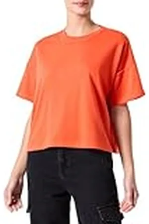 Pieces® Pcchilli Summer 2/4 Sudaderas Sueltas Noos, Tangerine Tango, S para Mujer