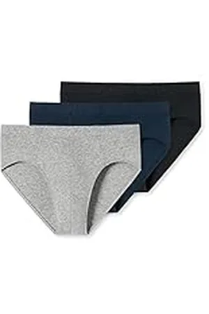 Schiesser Pack de 3 Calzoncillos de algodón Cintura Suave, 95/5 orgánico Cierre, , 8 Hombre