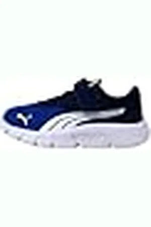 PUMA FLEXFOCUS Modern AC+ INF, Zapatillas Unisex bebé, Vivid Blue White, 21 EU