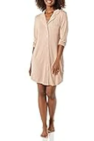Amazon Camisa para Dormir Tipo Tubo (Disponible en Tallas Grandes) Mujer, , XL
