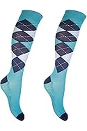Hkm 8628 Calcetines de equitación Check Classico Calcetines