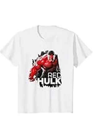 Marvel Niños Captain America Red Hulk Camiseta