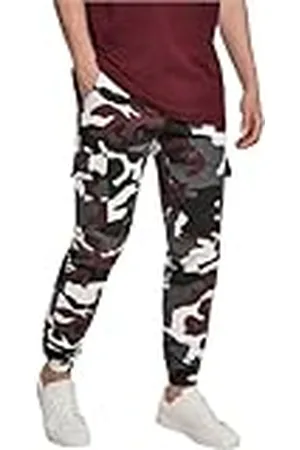 Urban classics Pantalones Cargo Para Mujer Viscose Twill Pantalones de vestir Mujer, Negro, 3XL Grande