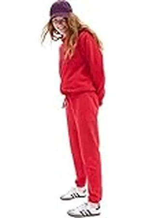 GAP Pantalones Deportivos de Forro Polar con Logotipo de Gran tamaño, , Small para Mujer