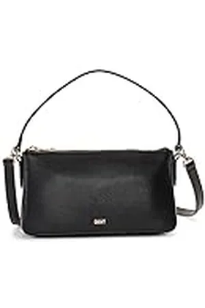 DKNY R31e3u45-bgd-1, Crossbody Mujeres, Negro/Dorado, Einheitsgröße