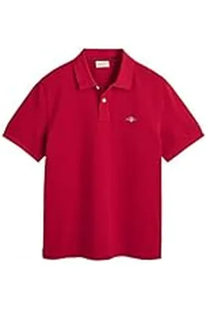 GANT Reg Emb Archive Shield Polo Camisa, , XXL Hombres