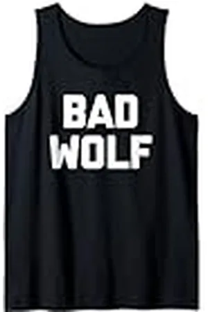 Funny Saying T-Shirt & Funny Shirts With Sayings Bad Wolf T-Shirt divertido diciendo sarcástico novedad humor cool Camiseta sin Mangas