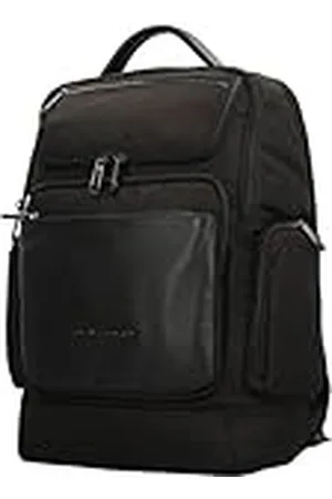 Piquadro S115, Mochila de piel, 43 cm, compartimiento para computadora portátil