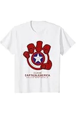 Marvel Niños Captain America Icon Camiseta