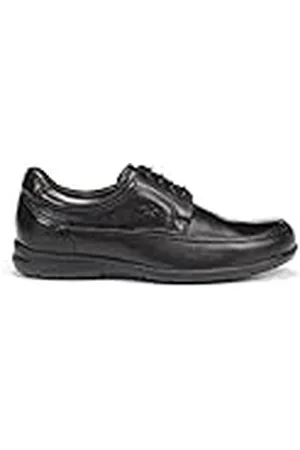 Fluchos Luca Zapatos de Cordones Derby, Hombre, Negro (Negro 000), 45 EU (10.5 UK)
