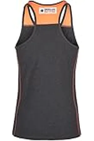 Gorilla Wear Wallace Tank Top - Gray/Orange - S
