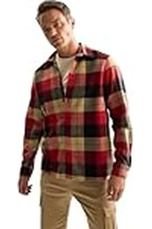DeFacto Freizeithemden Und Trachtenhemden-Klassisches Herren Hemd Camisa, , XL para Hombre