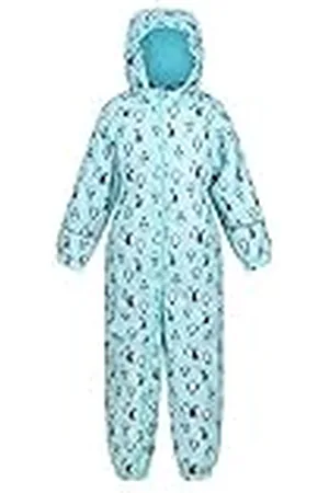 Regatta Mono Splat II estampado impermeable pequeños aventureros para niños