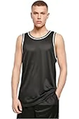 Build Your Brand BY009-Mesh Tanktop T-Shirt, , 3XL Men