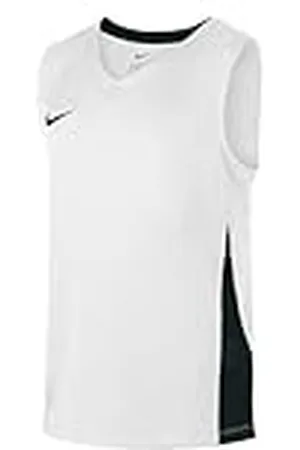 Nike Team Basketball Stock Jersey 20 Camiseta, Color Blanco, Large Unisex niños