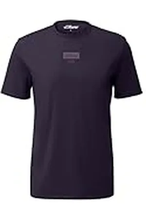 QS by s.Oliver 2150054 Camiseta con Logotipo Impreso, , XL Hombres