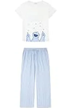 Women secret Capri Pyjama MULTILICENSE Play Sesame Street Pijamas, , S para Mujer